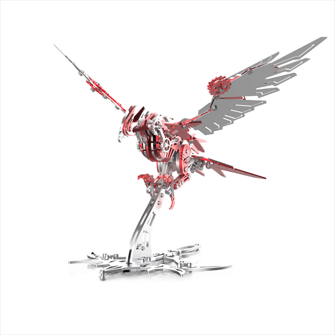 falcon predator 3d metal mechanical bionic assembly model kit