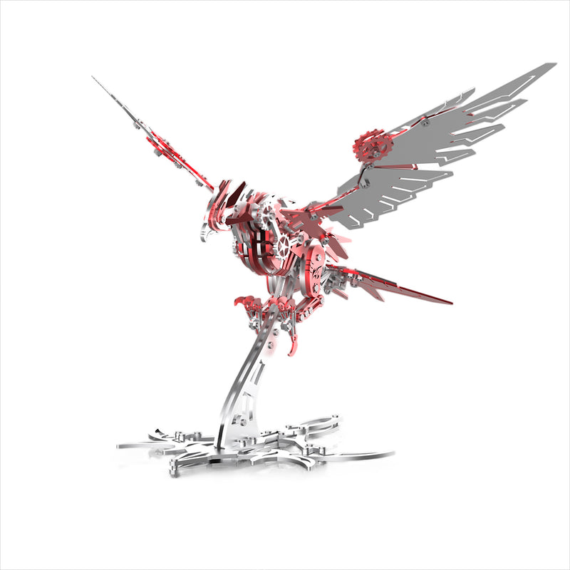 falcon predator 3d metal mechanical bionic assembly model kit