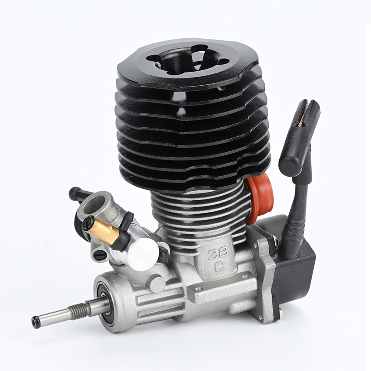 VRX SH.28 4.57cc Pull Start Engine Model for 1/8 Scale Methanol Fuel-P ...