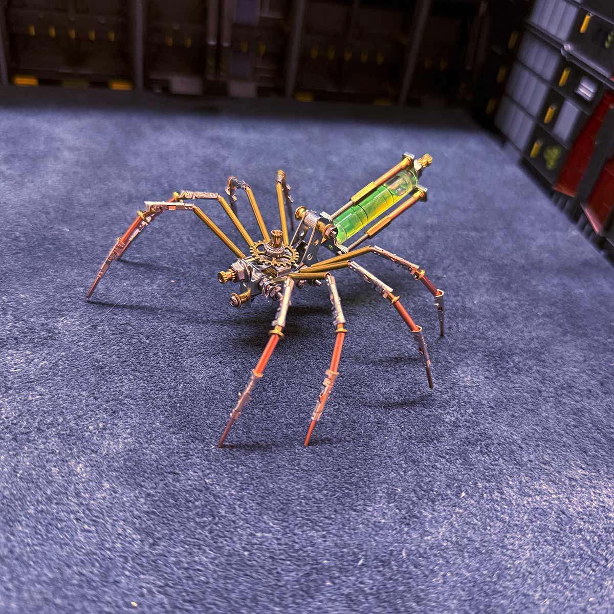 3D Metal Mechanical Spider Assembly Model Kit
