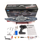 lhd-881 1/390 2.4g rc electric high-frequency twin-engine battleship model