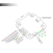 VT5804-BAT Lite 5.8G Low latency Video Transmission Module for T1 and T2 VTOL Fixed-Wing Aircraft