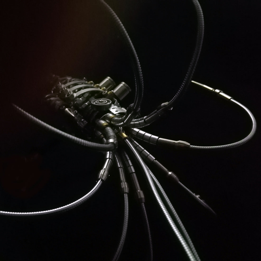 Puzzle 3D en métal à monter soi-même, calamar géant steampunk, kits d'assemblage en métal, ornement créatif