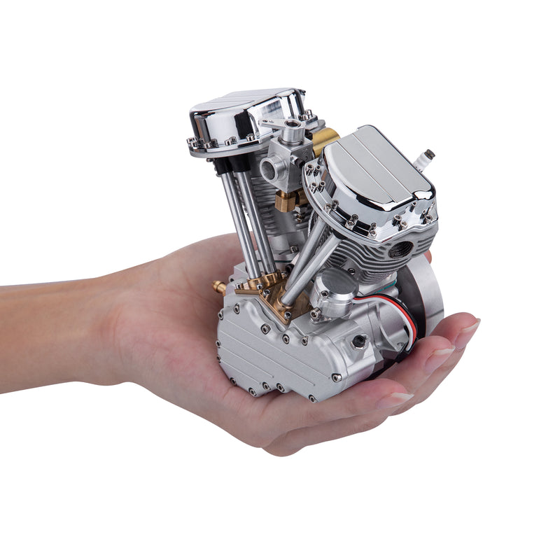 Upgrade Base with Fuel Tank Set for CISON V-Twin V2 FG-18VTP Engine Model - EngineDIY