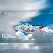 xk a280 p-51 3d/6g 2.4g 4ch brushless scale rc airplane model, 560mm wingspan epp fixed wing aircraft with quick release