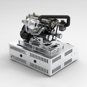 enjomor gs-l6 model engine turbocharger with metal impeller