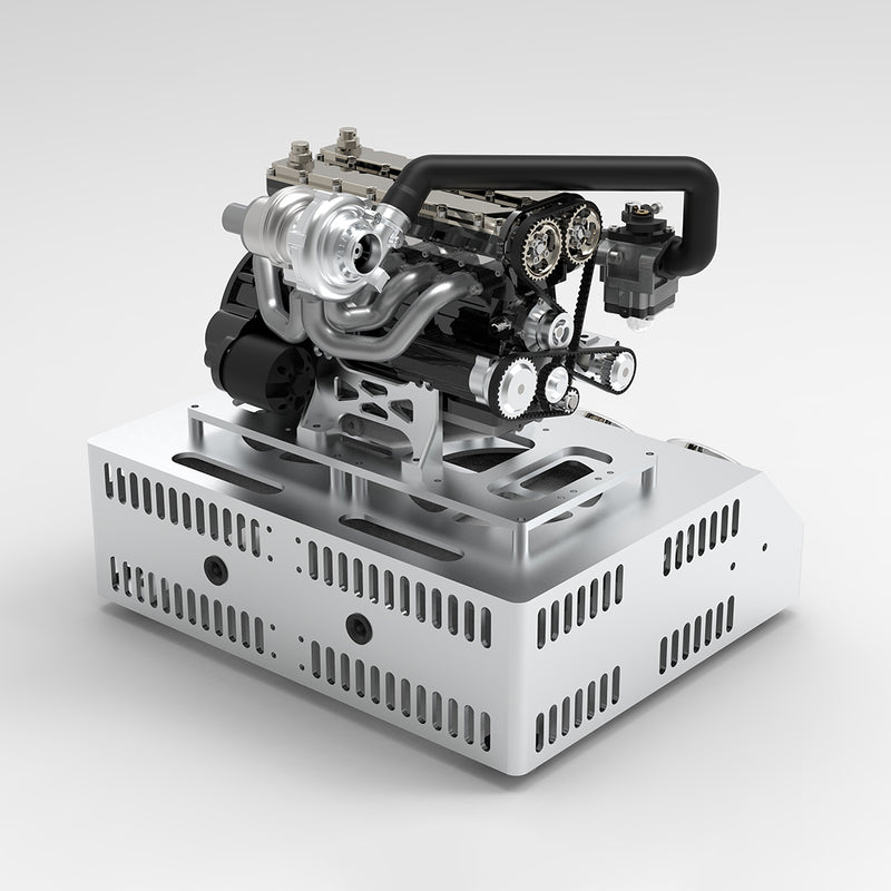 enjomor gs-l6 model engine turbocharger with metal impeller