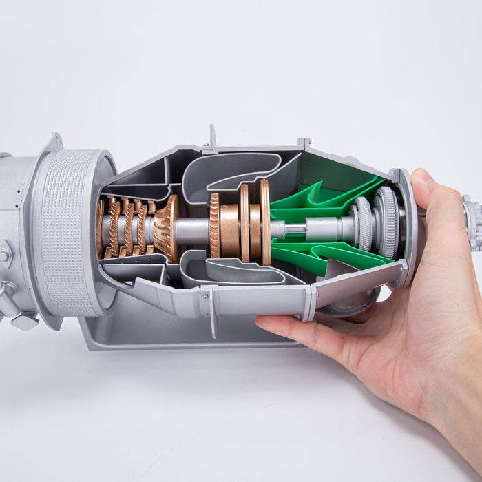 PTA6 Turboprop Engine Model Kit -Build Your Own Turboprop Engine that Works -3D Printing DIY Aircraft 100PCS