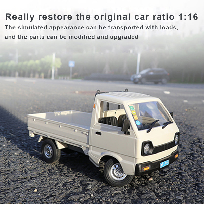 diy wpl d12mini 1/16 2.4ghz rc car mini-truck mini-van
