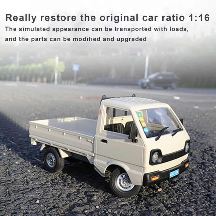 diy wpl d12mini 1/16 2.4ghz rc car mini-truck mini-van