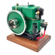 retrol & okmo 916 hit and miss engine model four-stroke stationary vintage farm internal combustion gasoline engine rtr