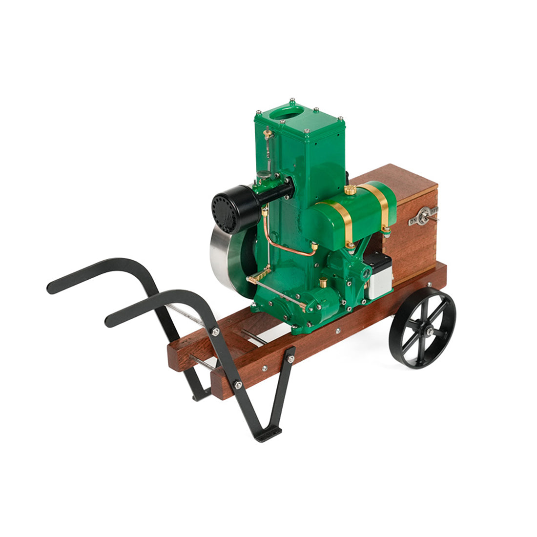 RETROL & OKMO D Type Stationary Miniature Gasoline Internal Combustion Engine Model Centennial Anniversary Edition - EngineDIY