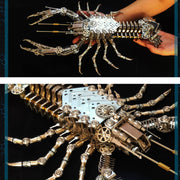 needle nose plier 3d metal mechanical lobster model kit