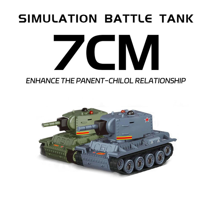 1/64 scale 2.4g mini rc battle tank model with infrared combat mode, rotating turret and track drive