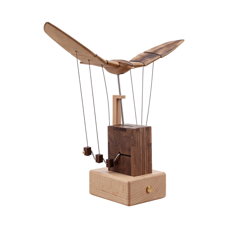 punkbuild wooden mechanical eagle dynamic model