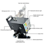 Xiaoxin Star Tracking Equatorial Mount-Astrophotography Rotating Head with Automatic Shutter Control - EngineDIY