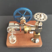 ENGINEDIY Stirling Engine Model with Vertical Flywheel Speed Adjustable | Science Experiment Engine - enginediy