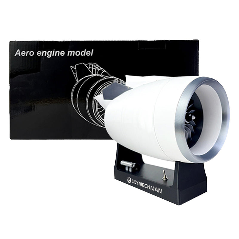 skymechman 1/24 scale aero engineering jet aircraft engines a38x turbofan engine model kit - 3d printed resin simulation engine with variable speed, diy assembly nacelle - desktop display for mechanical science