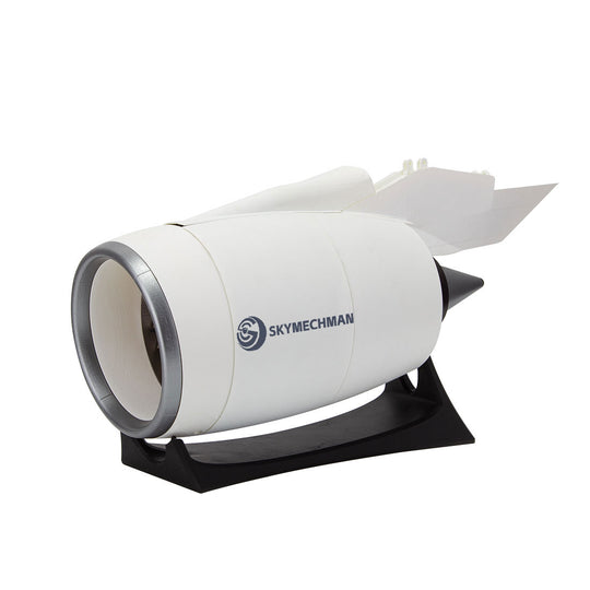 Kit de modèle de turboréacteur Skymech NTR-900 1/30 - Construisez votre propre turboréacteur fonctionnel - Moteur à réaction fonctionnel 150 pièces