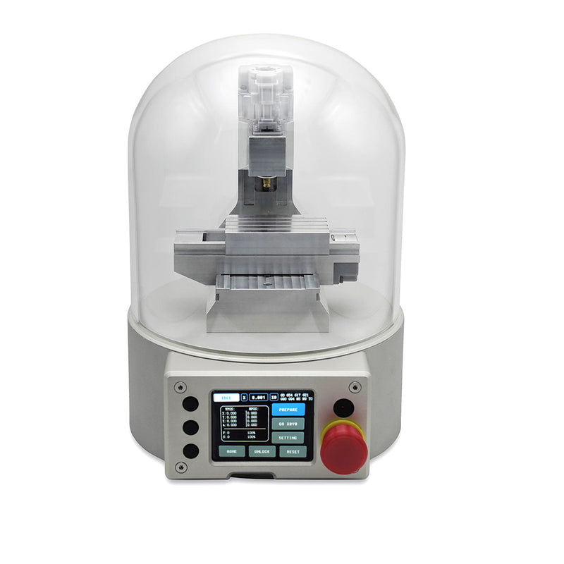 ultra mini desktop cnc machine model with g-code control