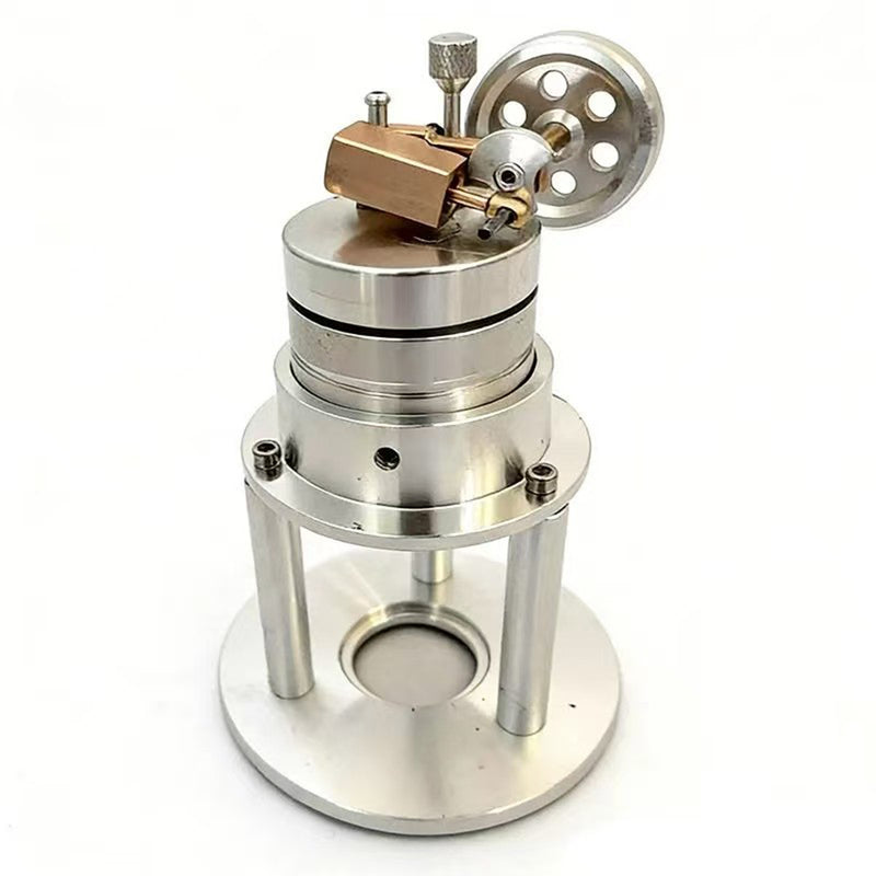 Working Vertical Single Cylinder Steam Engine Model for Collection and Education - EngineDIY