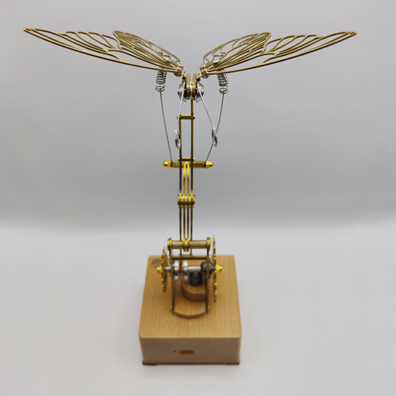 Mechanical Butterfly Dynamic 3D DIY Mechanical Metal Butterfly Model Kit for Kids, Teens, and Adults - EngineDIY