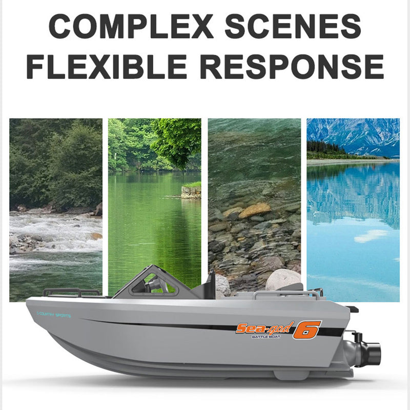 1/12 scale 2.4g 8km/h rc karting boat model rtr version