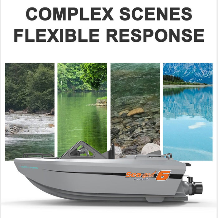 1/12 scale 2.4g 8km/h rc karting boat model rtr version