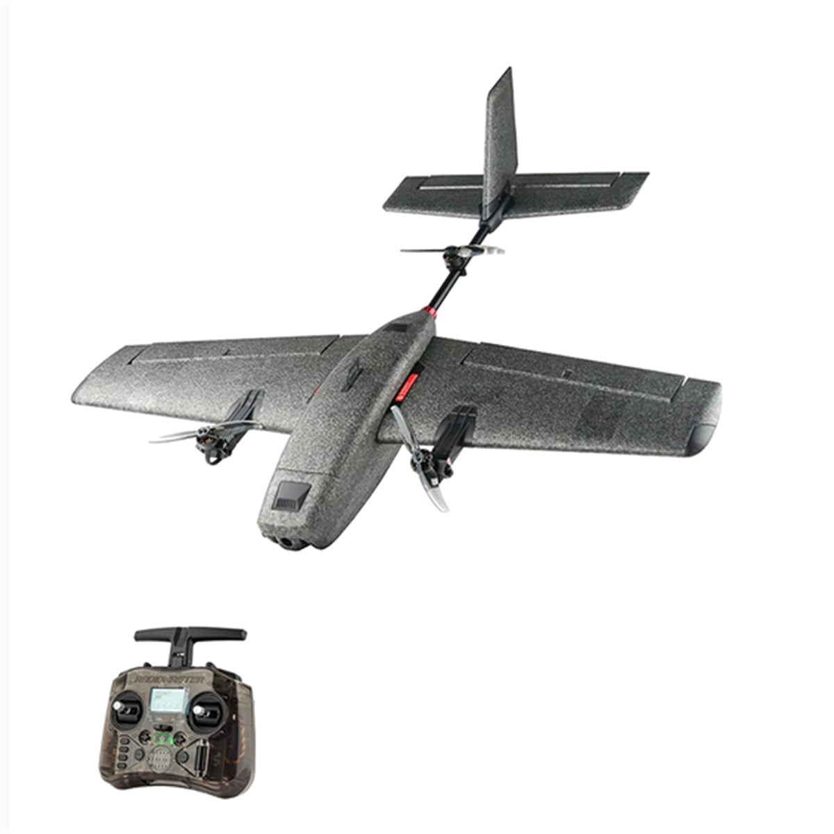 heewing ranger t1 vtol 2.4g epp vertical takeoff and landing fixed-wing rc aircraft with fpv camera mount and flight controller