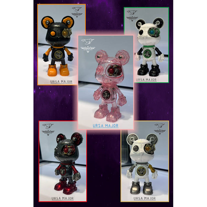 cyborg violence bear 3d metal puzzle model building kit high end desktop toy