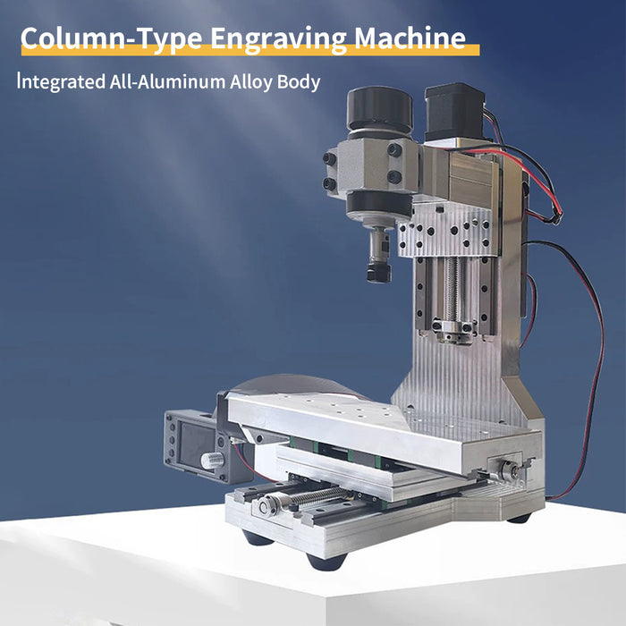 Reinforced Column-Type CNC Engraving Machine - EngineDIY