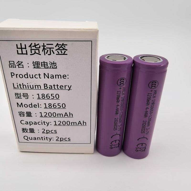 18650 3.7V 1200mAh Lithium-ion Battery for RETROL HM-01 Hit and Miss Engine 2pcs/set - EngineDIY