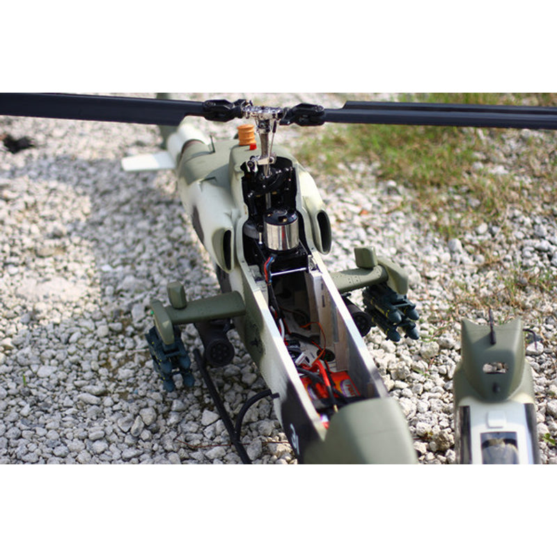 roban 700-class ah-1 cobra 2.4ghz 6ch scale rc helicopter with h1 pro flight controller, gps position hold, auto hover & one-key return (rtf version）