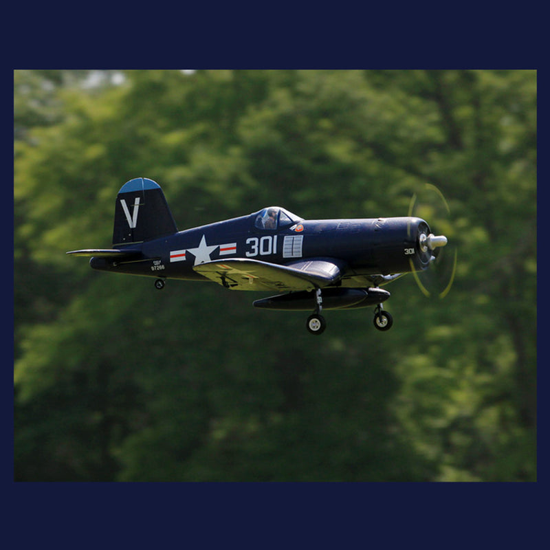 f4u wwii military rc airplane, 2.4g 4ch epp fixed wing scale aircraft, 800mm wingspan with jst connector, no reflex (rtf version)