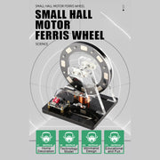 Small Hall Sensor Motor Model - Brushless Ferris Wheel Demonstrator, Bedini Style - Low Power Consumption High Speed Tech Desk Decor - EngineDIY