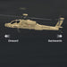 wolfbush & yu xiang f11-n ah64 apache rc helicopter – 1/32 scale 2.4g 6ch coaxial dual rotor with optical flow altitude hold
