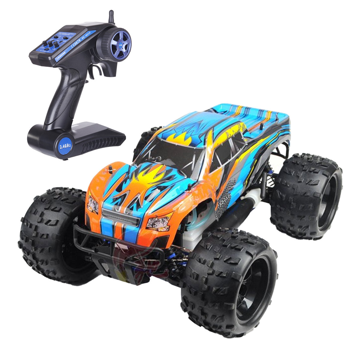 Hsp Racing HSP 94972 1/8 Scale 2.4G 4WD RC Off-Road Car Model with FC.26CXP Nitro ...