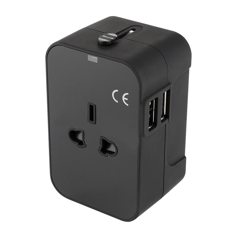 Universal Travel Adapter (Dual-USB)
