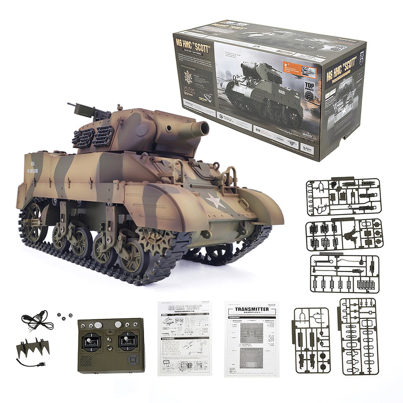 Nouveau char de combat RC 2.4G, simulation militaire, lanceur de Nouveau char de combat RC 2.4G, simulation militaire, lanceur de