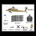 wolfbush & yu xiang f11-n ah64 apache rc helicopter – 1/32 scale 2.4g 6ch coaxial dual rotor with optical flow altitude hold