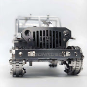 3d steampunk mechanical metal assembly car model kit