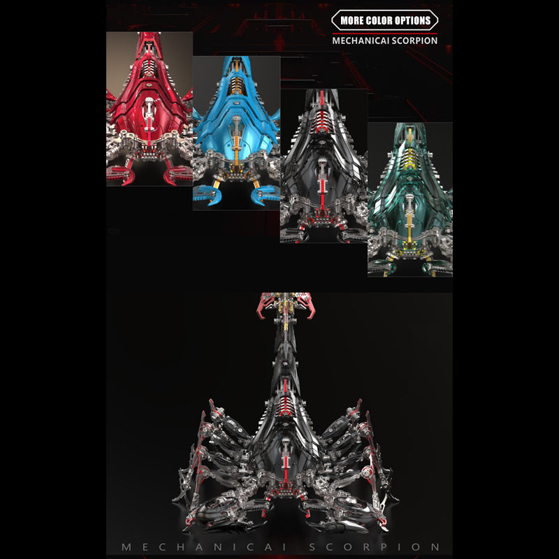 shadowstrike 3d metal-pc mechanical war scorpion model kit