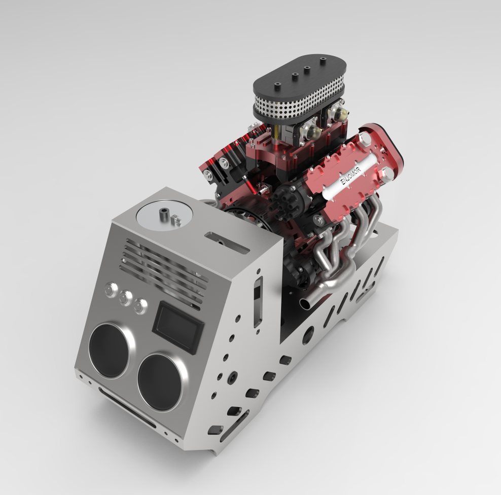 Homemade Racing V8 Engine V8 Engine Model Kit that works | Build your own Engine Kit - EngineDIY