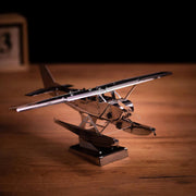 3d metal aircraft model kit, collectible desktop display for aviation lovers-81pcs