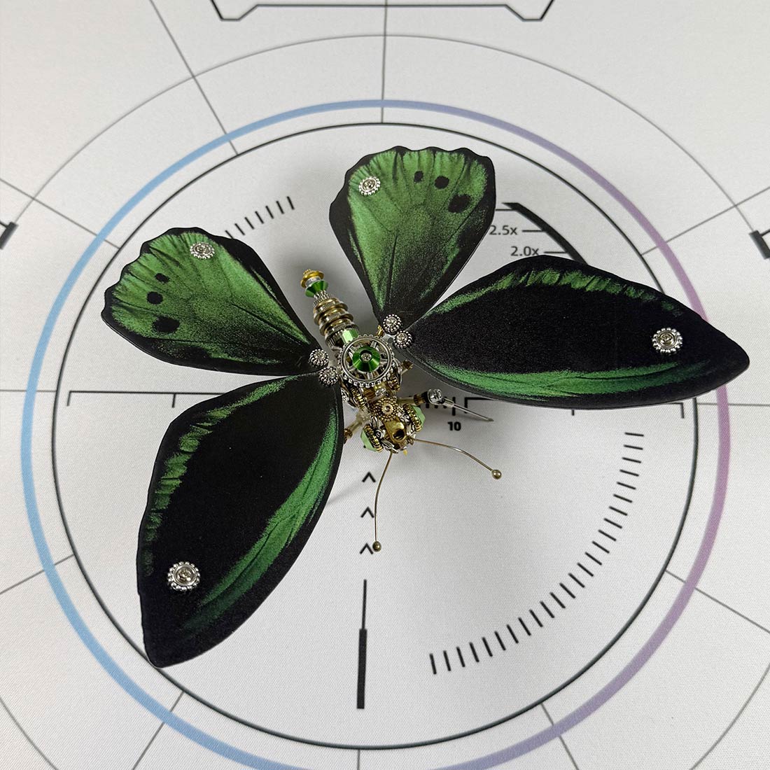 3D Metal Mechanical Steampunk Butterfly Model Kit