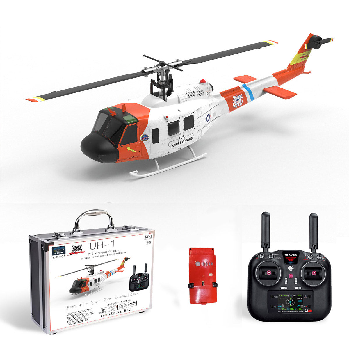 wolfbush f07s uh-1 huey – 6ch brushless gps rc helicopter