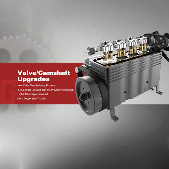 Moteur à essence TOYAN FS-L400BGC 14 cc, 4 cylindres en ligne, 4 temps, OHC L4, refroidi par eau, modèle pour voiture, bateau, avion RC