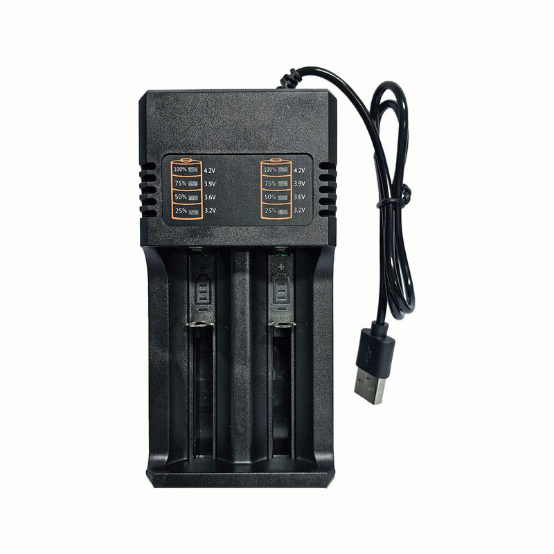 USB Intelligent Fast Charger for 3.7V/4.2V 18650 Lithium Batteries - EngineDIY