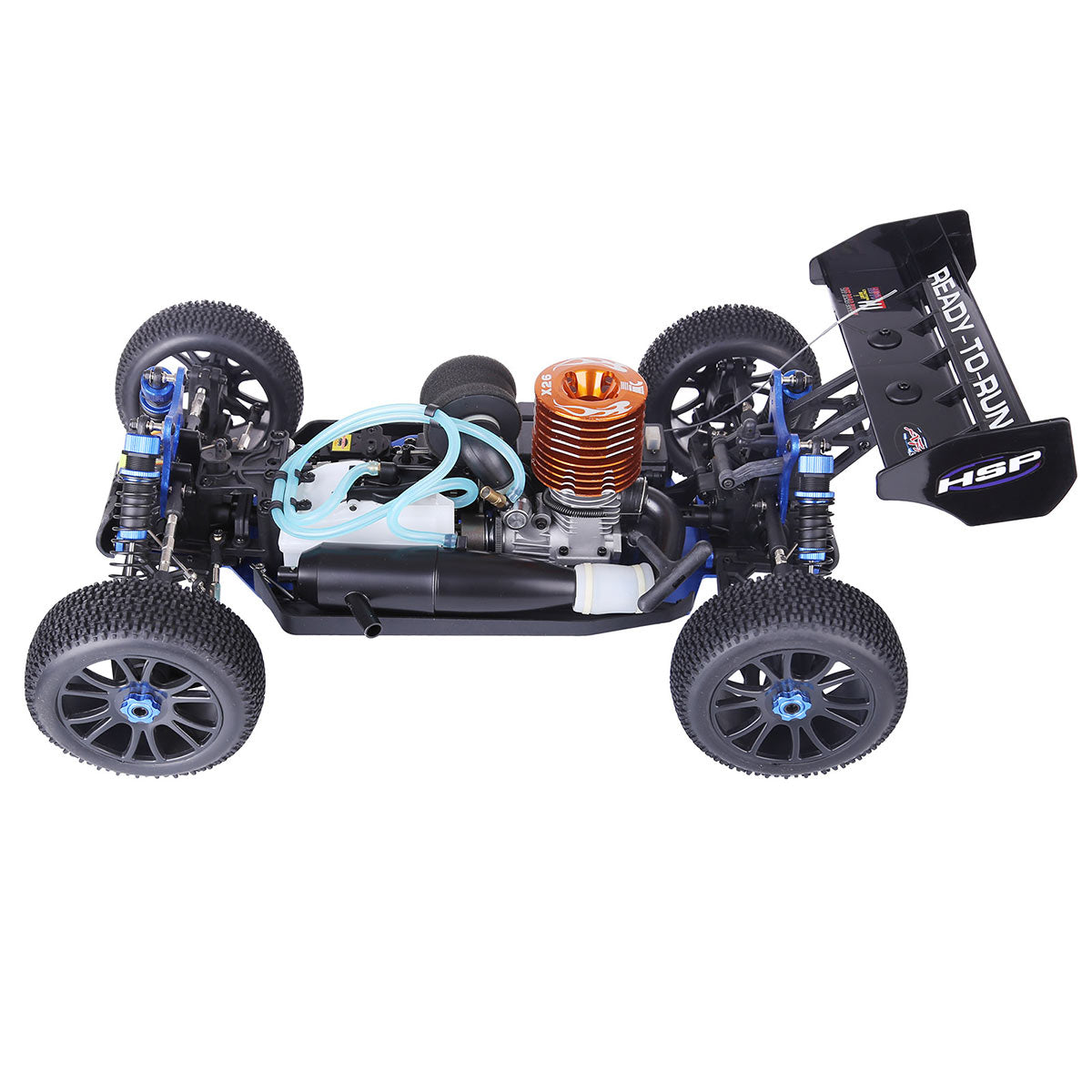 hsp 94970 1/8 scale 2.4g 4wd rc off-road car model with fc.26cxp nitro engine