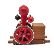 retrol & okmo b01 ball top miniature water-cooled single-cylinder 4-stroke hit and miss gasoline internal combustion engine model